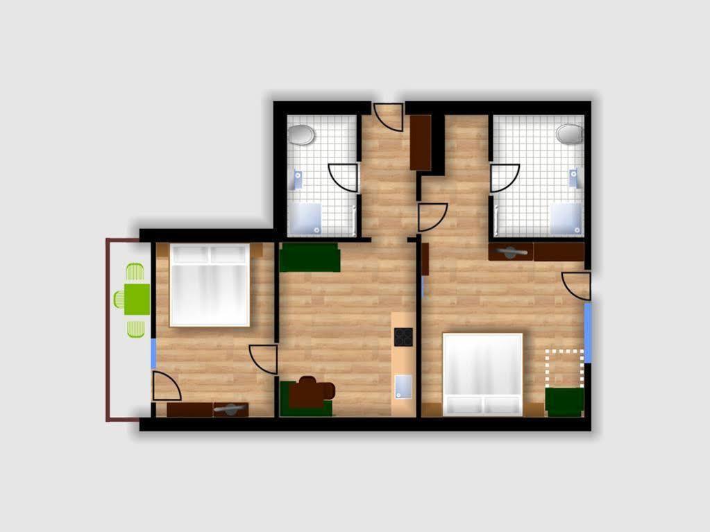 Birkenhof Premium Apart & Suites Lermoos Exteriör bild